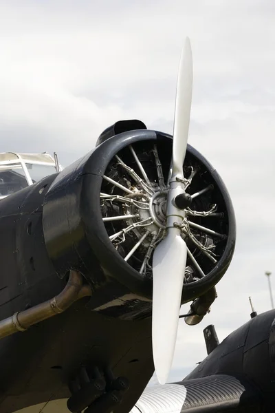 Vintage vliegtuig propeller — Stockfoto