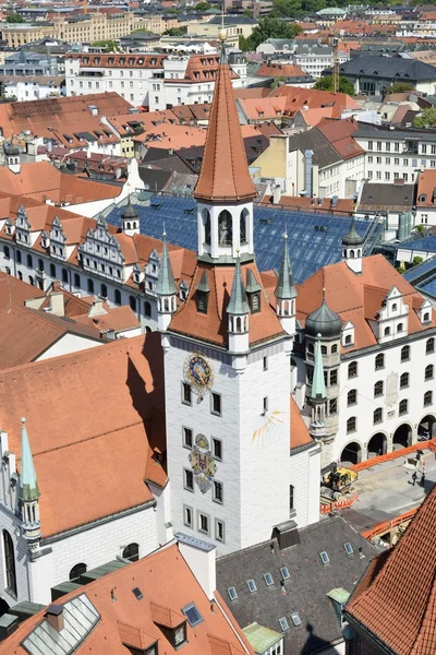 Het oude stadhuis van München — Stockfoto