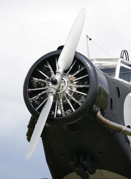 Vintage vliegtuig propeller — Stockfoto