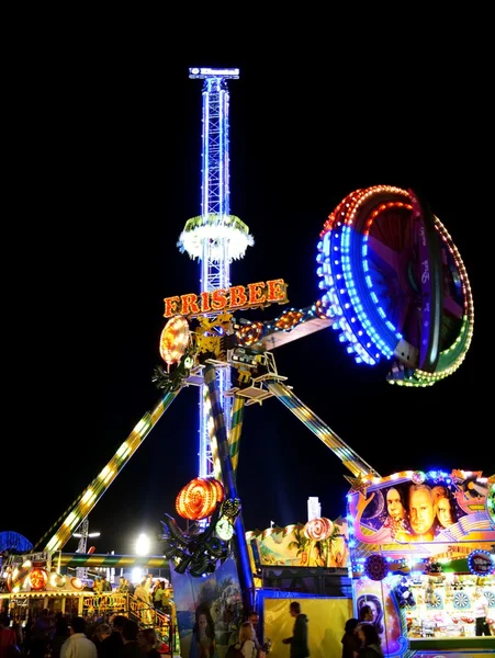 Carousell på oktoberfest — Stockfoto