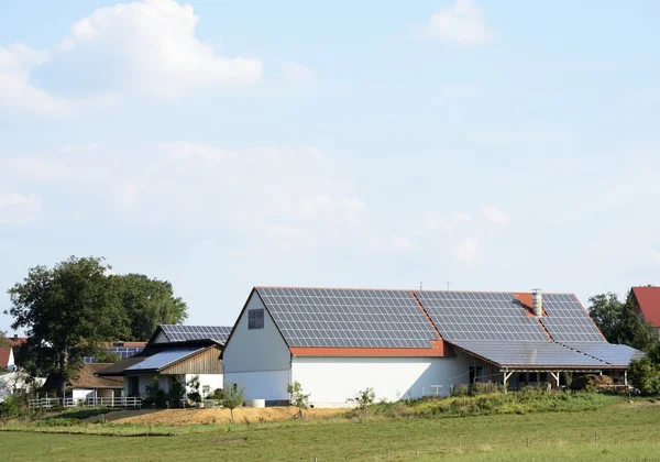 농업과 녹색 에너지 — 스톡 사진
