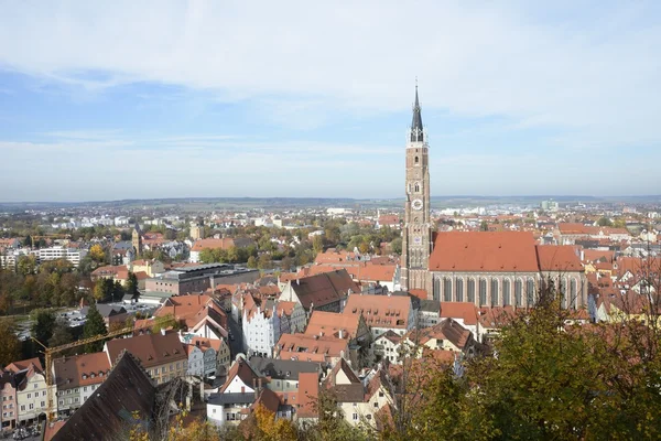 Landshut stadsbild — Stockfoto