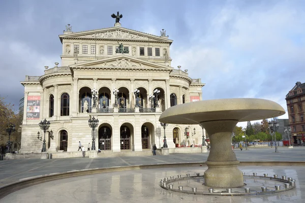 Casa de ópera de Frankfurt — Fotografia de Stock