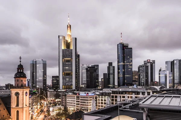 Frankfurt Skyline — Stock Photo, Image