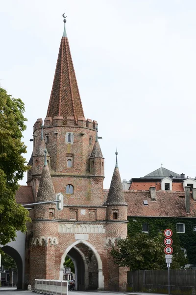 Ingolstadt 城门口 — 图库照片