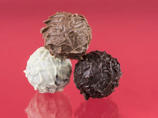 Délicieux pralines au chocolat — Photo