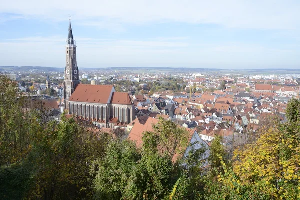 Paysage urbain de Landshut — Stockfoto