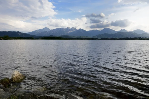 Sjön Hopfensee — Stockfoto