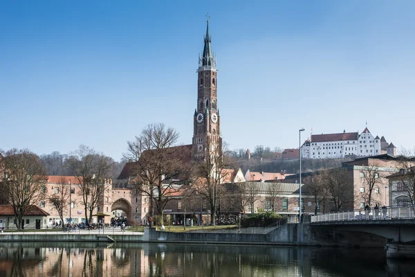 Stadt Landshut — Stockfoto