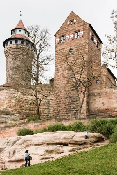 Château impérial à Nuremburg — Photo