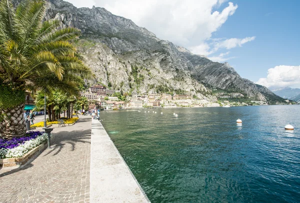 Water Front in Limone Sul Garda — Stock Photo, Image