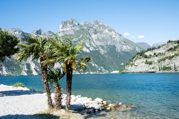 Praia do Lago di Garda — Fotografia de Stock