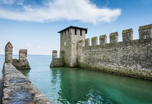 Scaliger sirmione castle — Stok fotoğraf