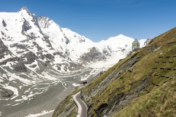 Gletscher in den Alpen — Stockfoto