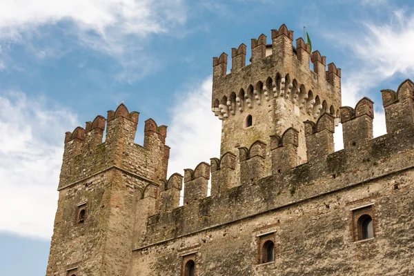 Scaliger sirmione castle — Stok fotoğraf