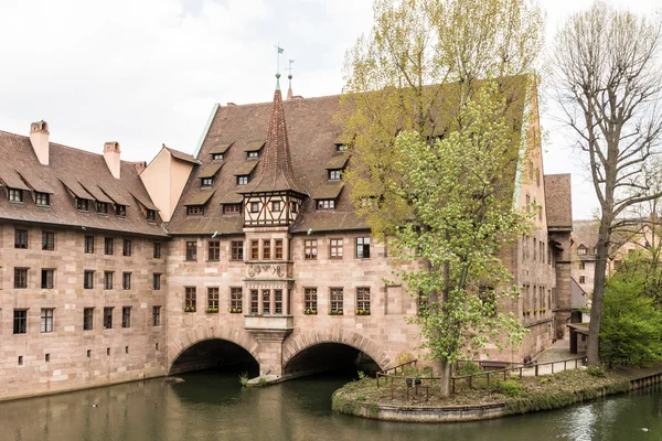 Heilig-geist spital in Neurenberg — Stockfoto