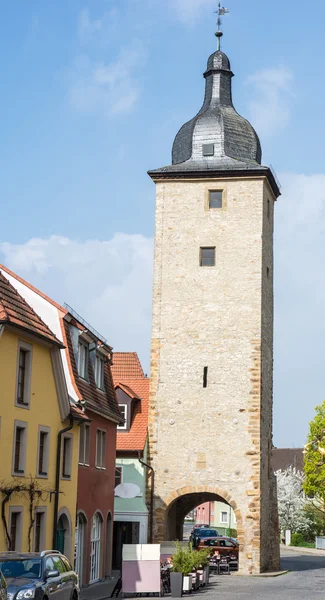 Volkach içinde kule — Stok fotoğraf