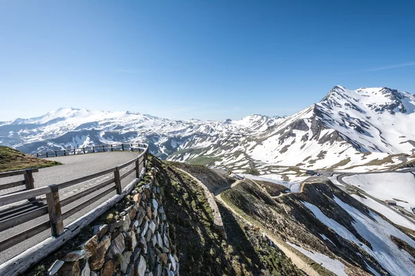 High Alpine Road — Stock Photo, Image