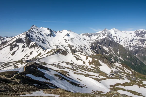 Vue panoramique alpine — Photo