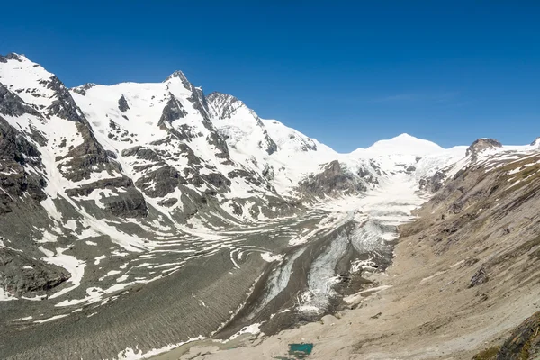 Glaciär i alperna — Stockfoto