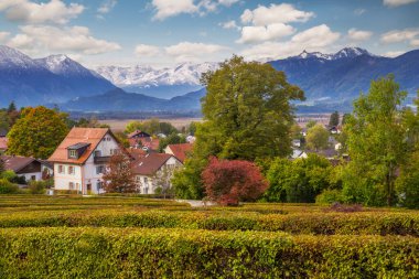 Kasaba Murnau Bavyera (Almanya Alpleri'nde)