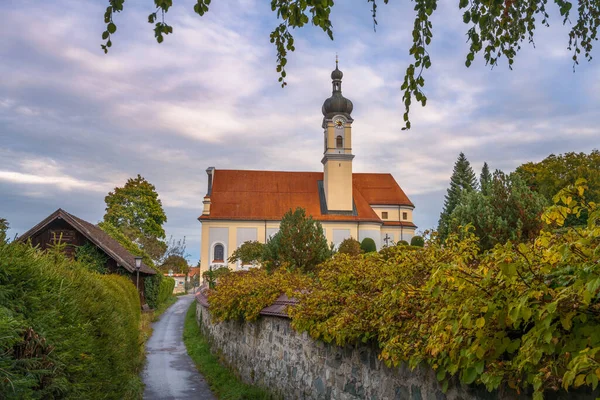 Kościół Murnau Bawaria Niemcy — Zdjęcie stockowe