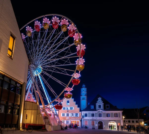 Schrobenhausen Germany March Historic Ferris Wheel City Schrobenhausen Germany March — Stock Photo, Image