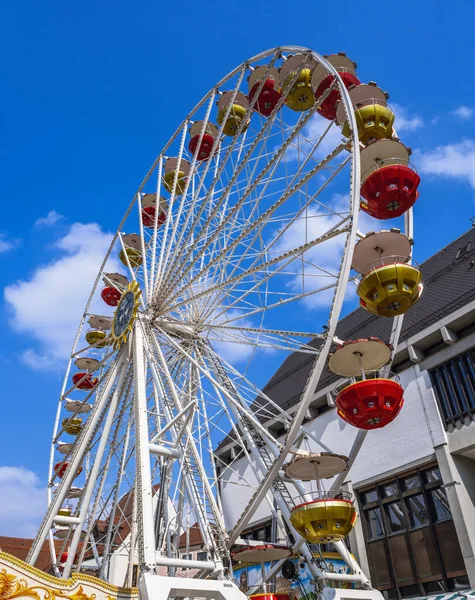 Schrobenhausen Deutschland März Historisches Riesenrad Schrobenhausen März 2022 — Stockfoto