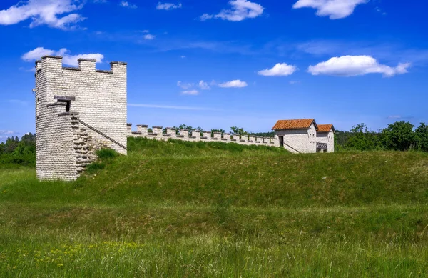 역사적 요새의 폐허인 토니아나 — 스톡 사진