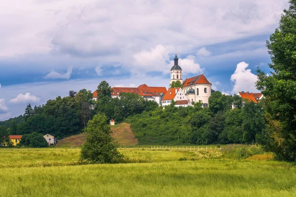 The benedictine Hohenwart Abbey in Bavaria (Germany)