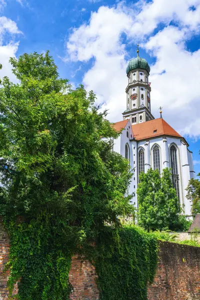 Basilika Ulrich Augsburg Baviera Alemania — Foto de Stock