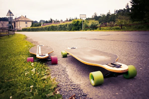 Longboarding 스톡 사진