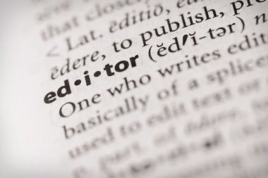 Sözlük serisi - çeşitli: Editör