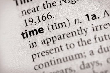 Sözlük serisi - felsefe: zaman