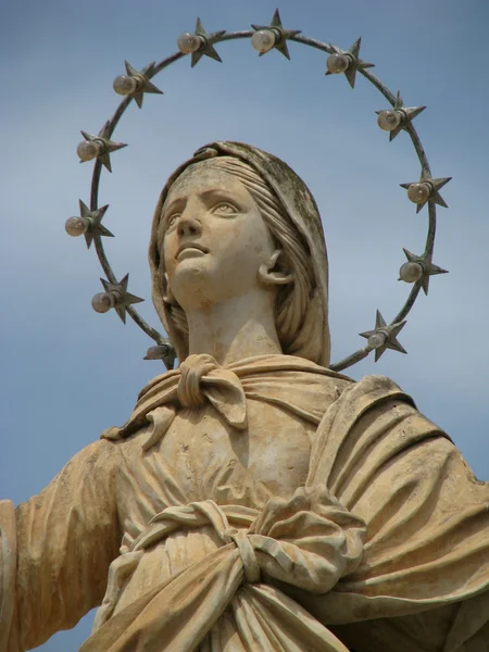 Weihnachtsmann Maria — Stockfoto