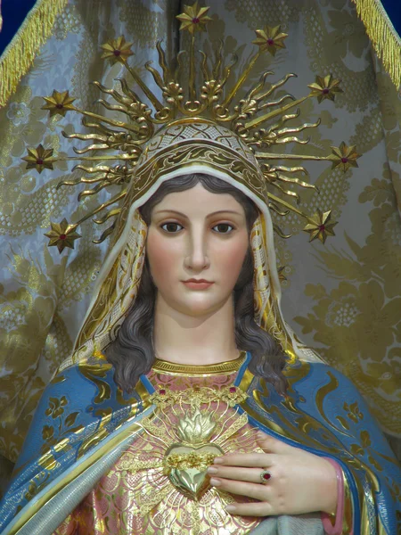 Mary Immaculate kalbinde — Stok fotoğraf