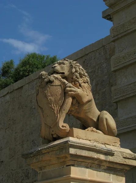 The Lion of Mdina — Stock Photo, Image