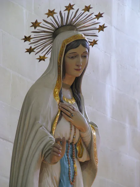 Nossa Senhora de Lourdes — Fotografia de Stock