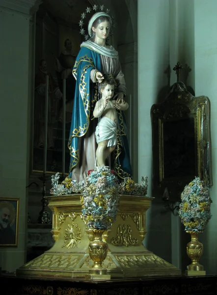 Our lady of the rózsafüzér — Stock Fotó