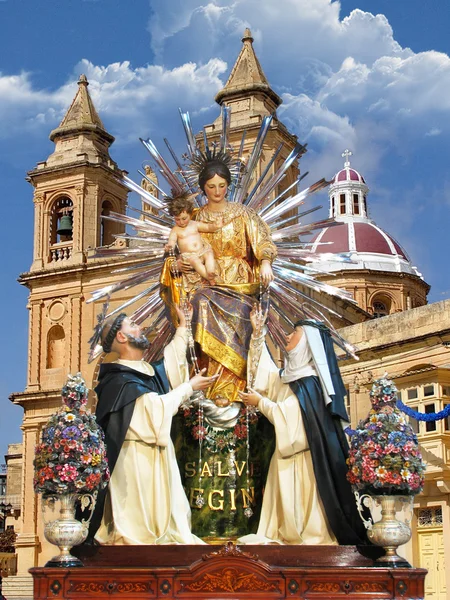 Nuestra Señora de Pompeya — Foto de Stock