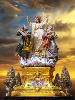 The Transfiguration of Jesus clipart