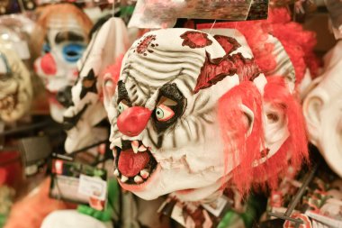 Zombi Korkunç Palyaço Cadılar Bayramı Kostümü Mağazası