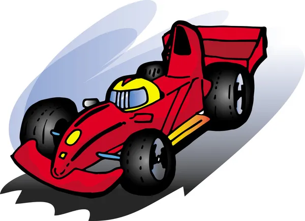 Auto F1 — Vettoriale Stock