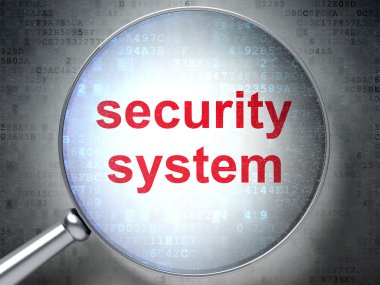 kelimeler güvenlik sistemiyle dijital b optik cam büyütme