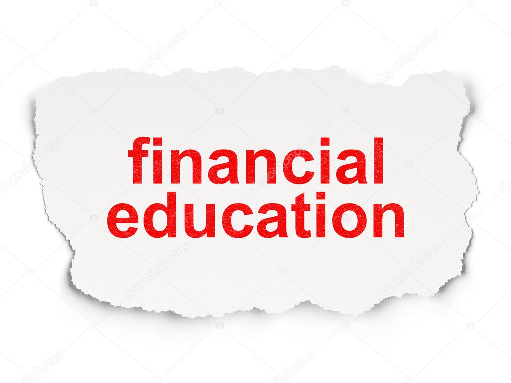 Education concept: Financial Education