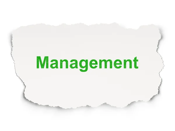 Finance koncept: Management — Stockfoto