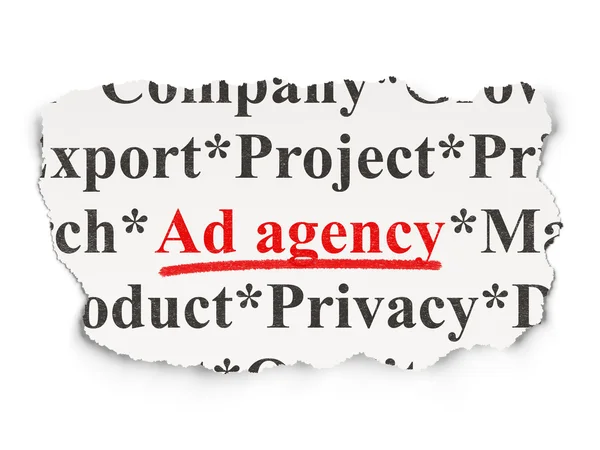 Marketing concept: Ad Agency on