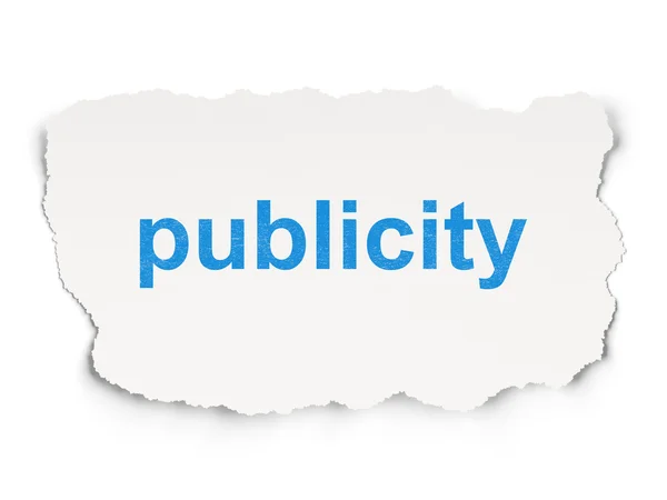 Advertising concept: Publicity — Stock Photo, Image