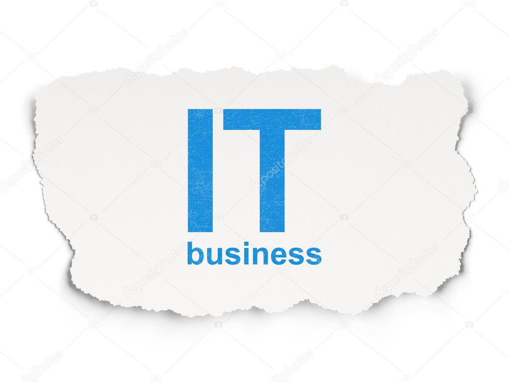 Business concept: IT Business