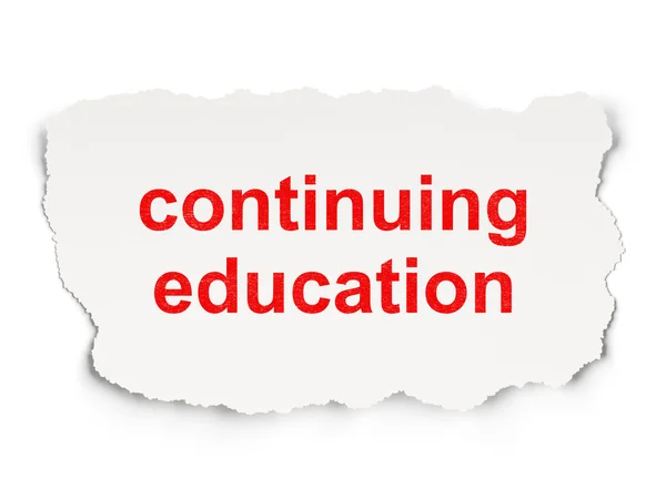 Concepto de educación: Educación Continua — Foto de Stock